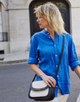 Atuel Crossbody Bag in Canvas and Leather