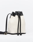 Atuel Bucket Bag in Canvas and Leather