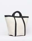 Atuel Tote Bag in Canvas and Leather