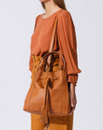 Harper Bucket Bag Caramel