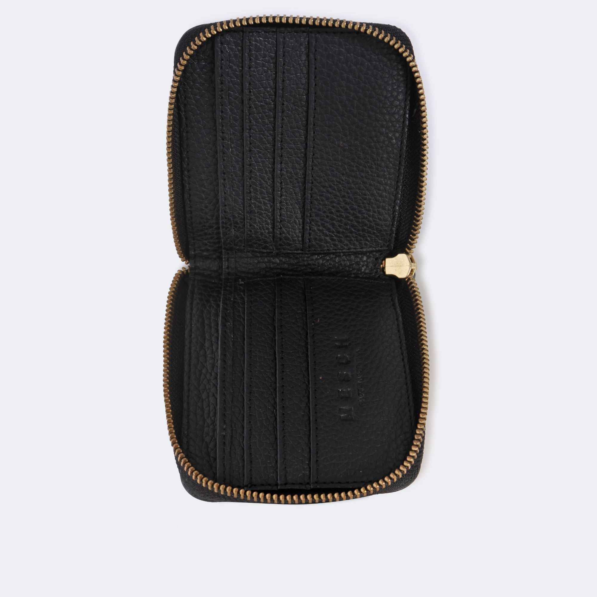 Mini Wallet – Leather Zip-Around Wallet
