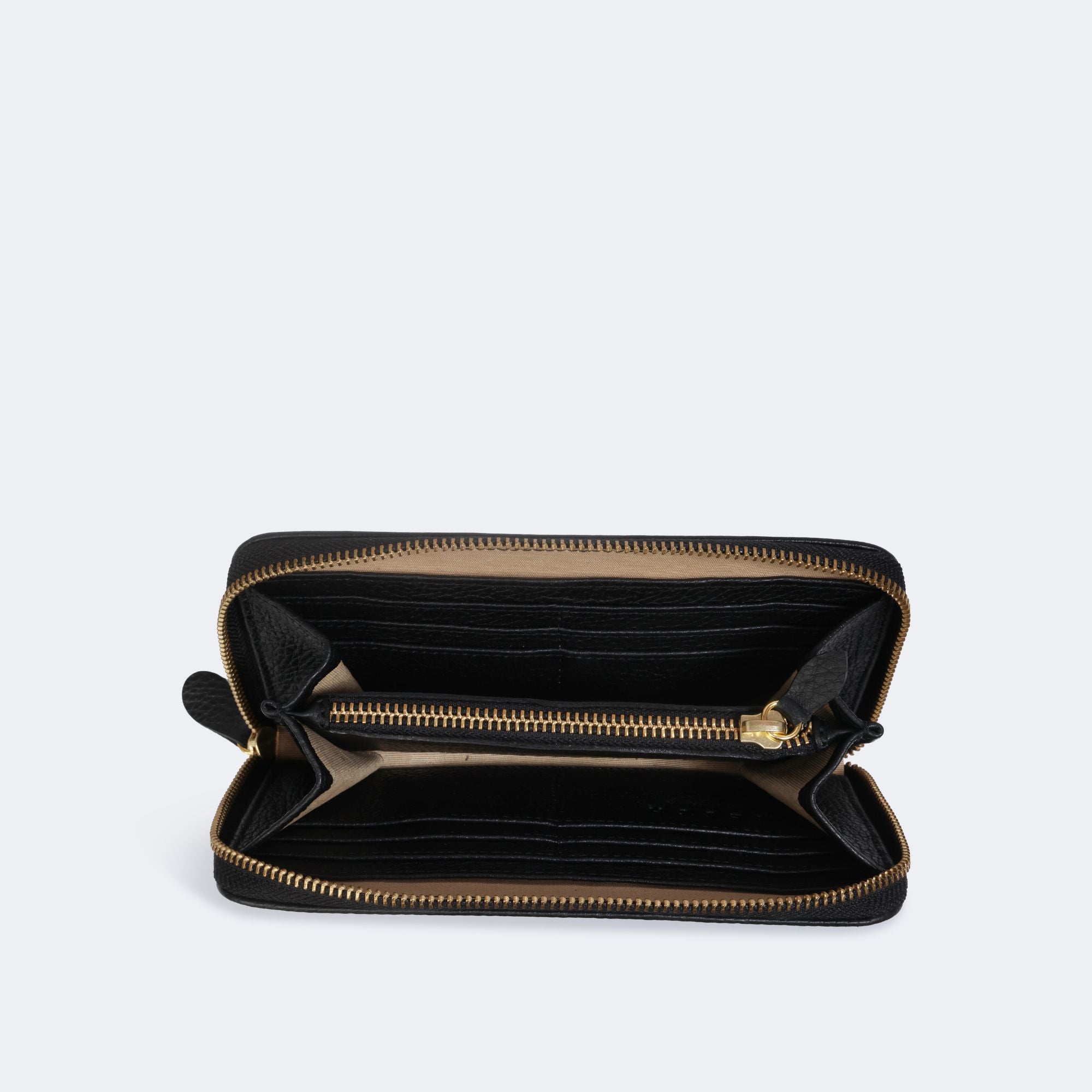 Medium Wallet – Leather Zip-Around Wallet