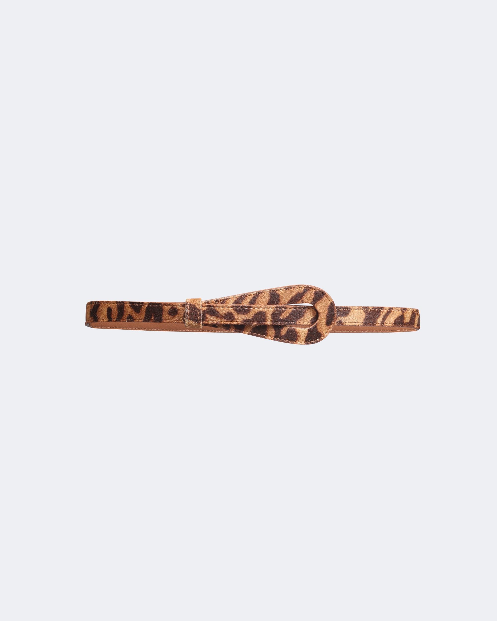 Pampa – Hair-On Slim Bow Tie Belt
