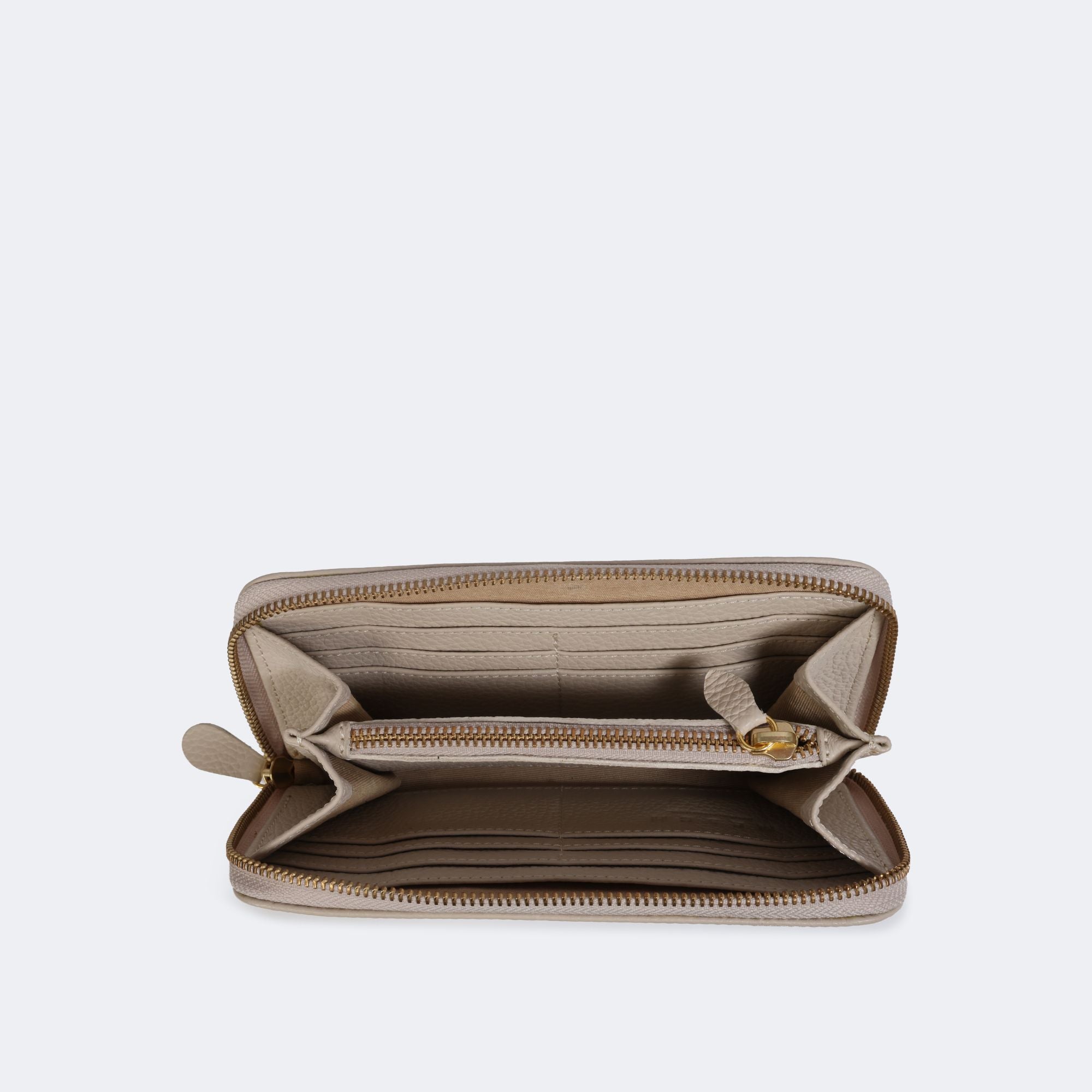 Medium Wallet – Leather Zip-Around Wallet