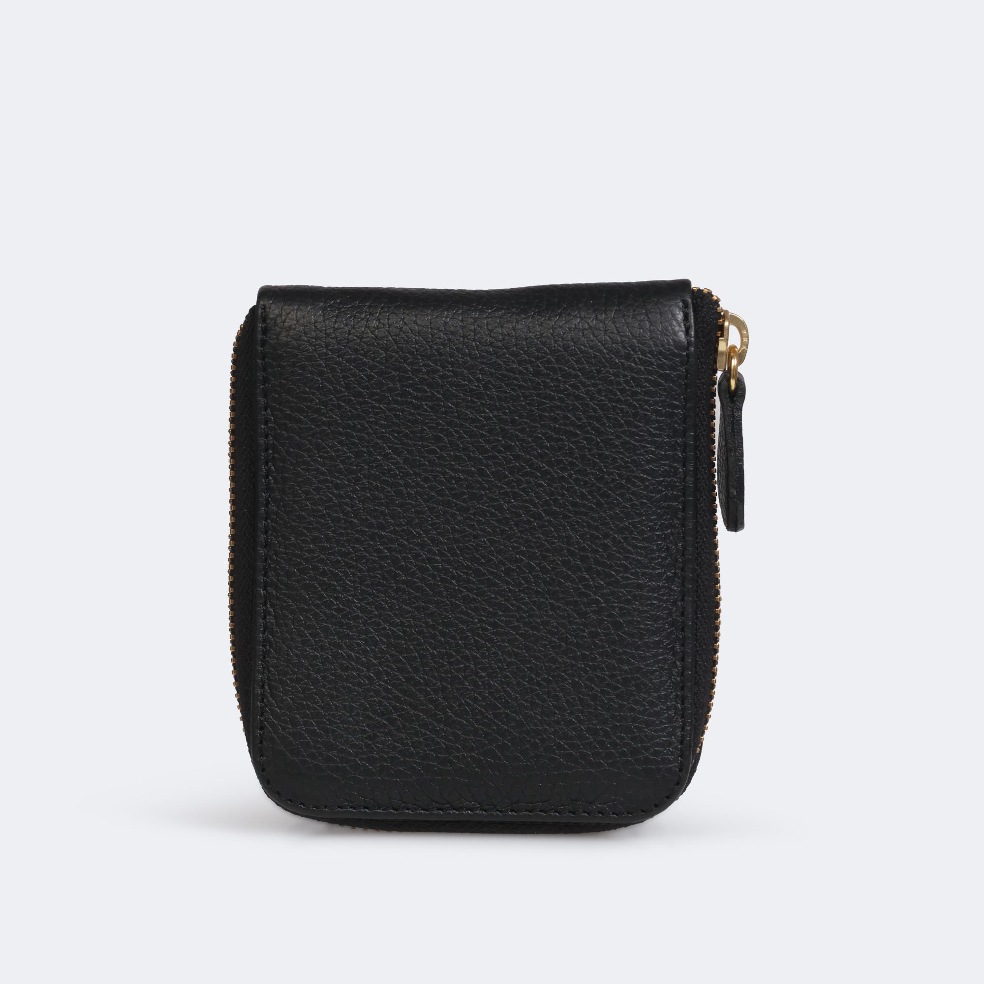 Mini Wallet – Leather Zip-Around Wallet