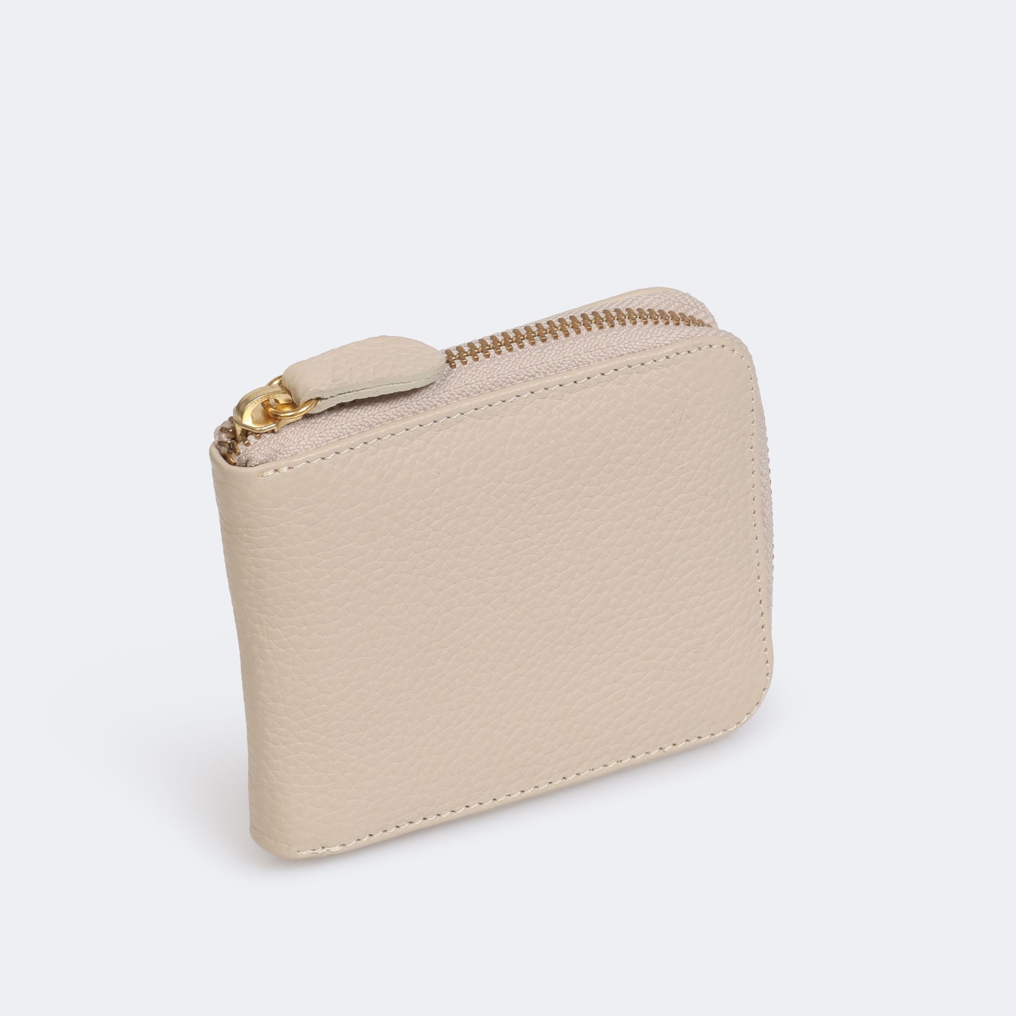 Mini Wallet – Leather Zip-Around Wallet