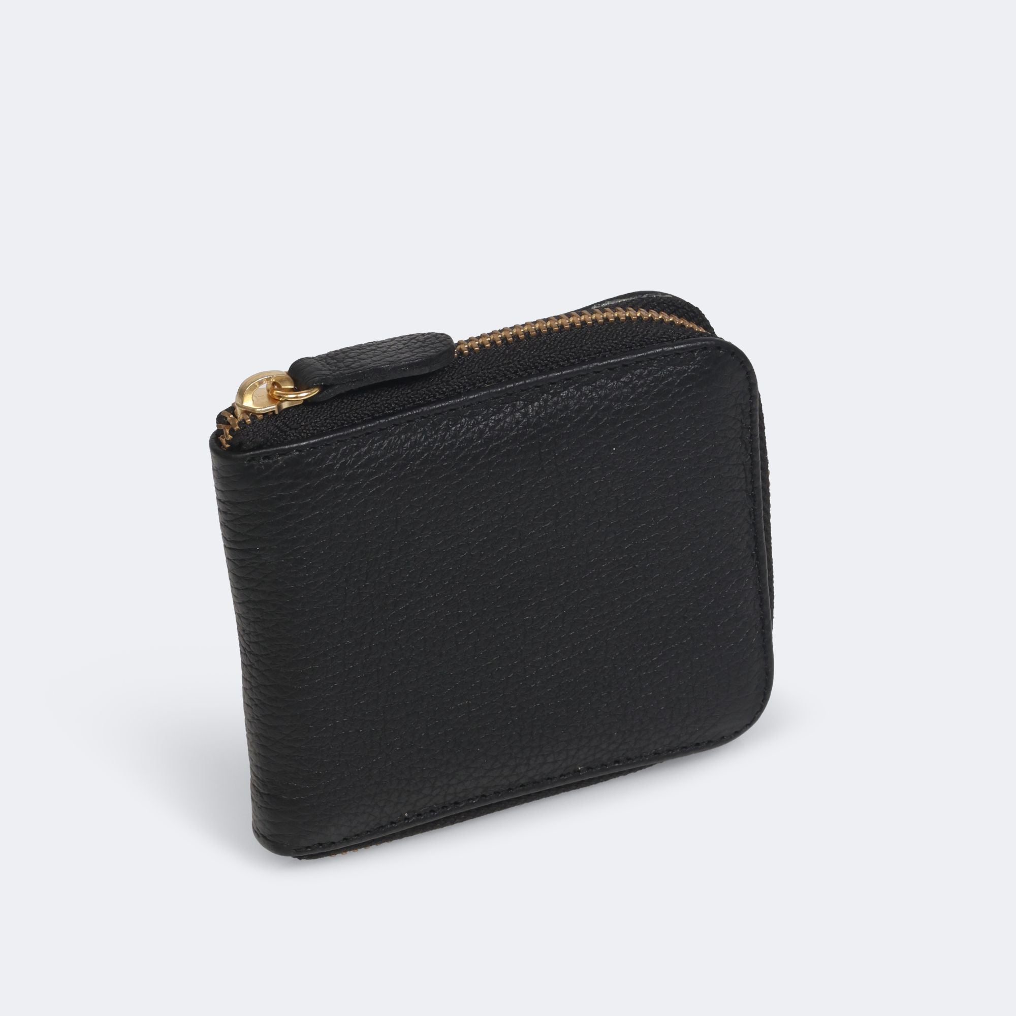 Mini Wallet – Leather Zip-Around Wallet