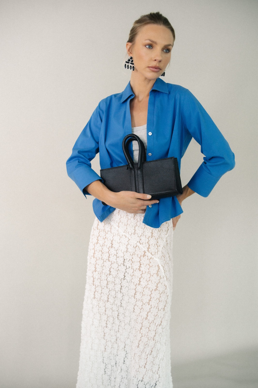 Sally Small Leather Tote